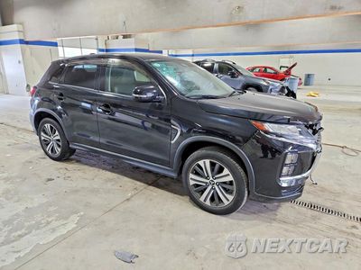 Czwarte zdjęcie samochodu z boku: 2022 MITSUBISHI OUTLANDER SPORT ES VIN:JA4ARUAU6NU023814 - miniatura
