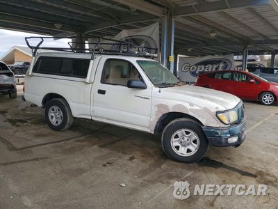 Czwarte zdjęcie samochodu z boku: 2001 TOYOTA TACOMA BASE VIN:5TENL42N51Z779801 - miniatura