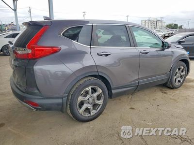Trzecie zdjęcie samochodu z tyłu: 2018 HONDA CR-V EX VIN:5J6RW1H57JA010316 - miniatura