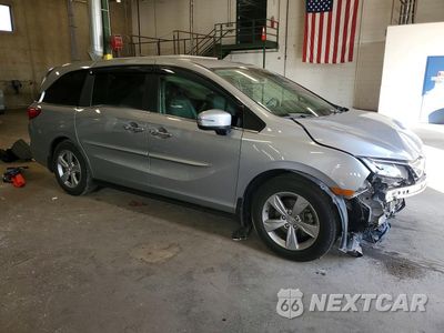 Czwarte zdjęcie samochodu z boku: 2020 HONDA ODYSSEY EXL VIN:5FNRL6H73LB045734 - miniatura