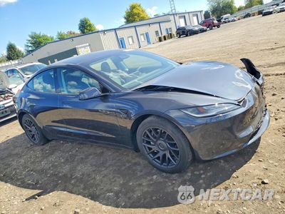 Czwarte zdjęcie samochodu z boku: 2024 TESLA MODEL 3 VIN:5YJ3E1EAXRF722399 - miniatura