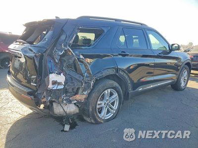 Trzecie zdjęcie samochodu z tyłu: 2020 FORD EXPLORER XLT VIN:1FMSK7DH6LGC31441 - miniatura