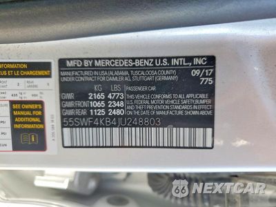 Zdjęcie 12 z 12 samochodu: 2018 MERCEDES-BENZ C 300 4MATIC VIN:55SWF4KB4JU248803 - miniatura