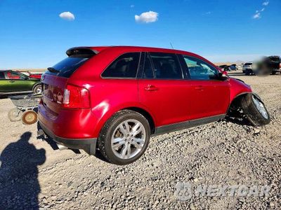 Trzecie zdjęcie samochodu z tyłu: 2014 FORD EDGE SEL VIN:2FMDK3JC3EBA10755 - miniatura