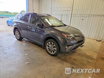 Czwarte zdjęcie samochodu z boku: 2017 TOYOTA RAV4 HV LIMITED VIN:JTMDJREV6HD082411 - miniatura