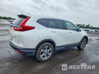 Trzecie zdjęcie samochodu z tyłu: 2019 HONDA CR-V EX VIN:7FARW2H54KE029866 - miniatura