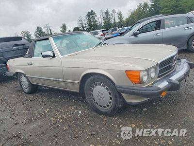 Czwarte zdjęcie samochodu z boku: 1987 MERCEDES-BENZ 560 SL VIN:WDBBA48D1HA072480 - miniatura