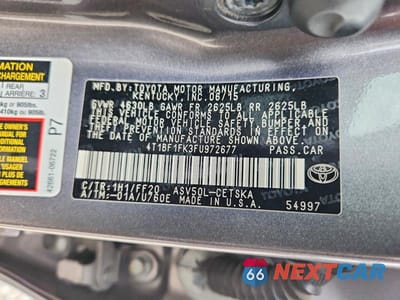 Zdjęcie 13 z 13 samochodu: 2015 TOYOTA CAMRY SE VIN:4T1BF1FK3FU972677 - miniatura