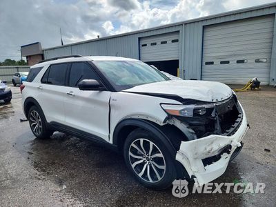 Czwarte zdjęcie samochodu z boku: 2023 FORD EXPLORER ST-LINE VIN:1FMSK7KH9PGA65943 - miniatura