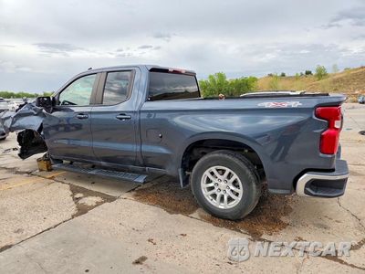 Drugie zdjęcie samochodu z przodu: 2021 CHEVROLET SILVERADO K1500 LT VIN:1GCRYJEK2MZ362252 - miniatura