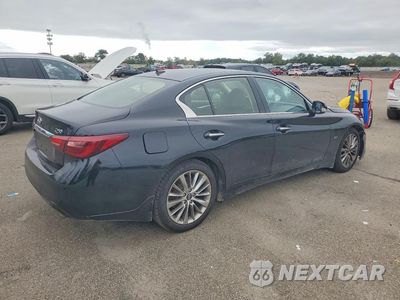 Trzecie zdjęcie samochodu z tyłu: 2019 INFINITI Q50 3.0T LUXE VIN:JN1EV7AR6KM557717 - miniatura