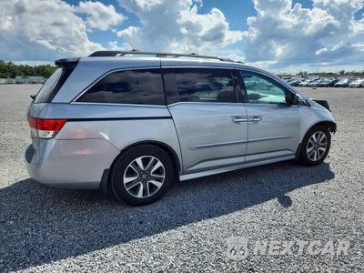 Trzecie zdjęcie samochodu z tyłu: 2016 HONDA ODYSSEY TOURING VIN:5FNRL5H96GB026208 - miniatura