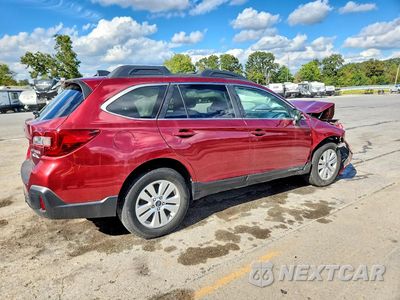 Trzecie zdjęcie samochodu z tyłu: 2019 SUBARU OUTBACK 2.5I PREMIUM VIN:4S4BSAHC0K3297632 - miniatura