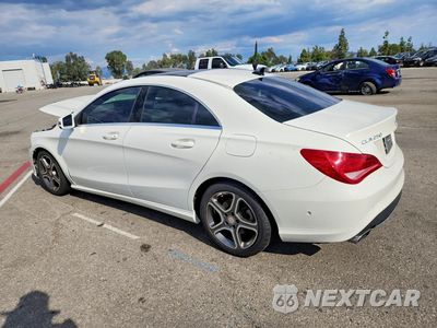Drugie zdjęcie samochodu z przodu: 2014 MERCEDES-BENZ CLA 250 VIN:WDDSJ4EBXEN031439 - miniatura