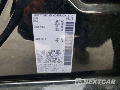 Zdjęcie 13 z 13 samochodu: 2023 NISSAN ALTIMA SL VIN:1N4BL4EVXPN416040 - miniatura