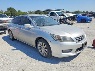 Czwarte zdjęcie samochodu z boku: 2014 HONDA ACCORD EXL VIN:1HGCR2F87EA285911 - miniatura