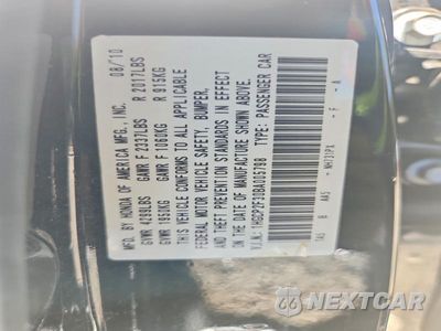 Zdjęcie 13 z 13 samochodu: 2011 HONDA ACCORD LX VIN:1HGCP2F30BA005798 - miniatura