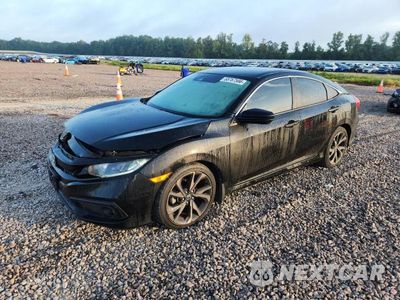 2019 HONDA CIVIC SPORT 19XFC2F88KE047541 - główne zdjęcie licytacji z USA - miniatura