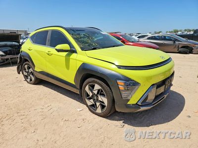 Czwarte zdjęcie samochodu z boku: 2024 HYUNDAI KONA LIMITED VIN:KM8HE3A3XRU168602 - miniatura