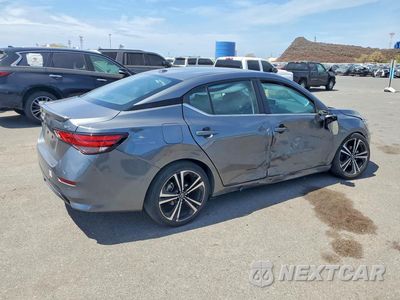 Trzecie zdjęcie samochodu z tyłu: 2022 NISSAN SENTRA SR VIN:3N1AB8DV0NY320437 - miniatura