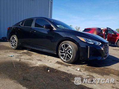 Czwarte zdjęcie samochodu z boku: 2024 NISSAN SENTRA SR VIN:3N1AB8DV6RY254000 - miniatura