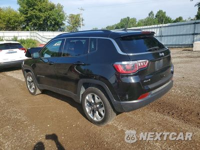 Drugie zdjęcie samochodu z przodu: 2018 JEEP COMPASS LIMITED VIN:3C4NJDCB5JT456300 - miniatura