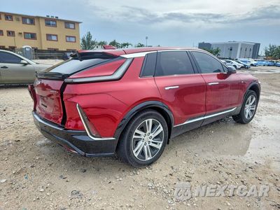 Trzecie zdjęcie samochodu z tyłu: 2024 CADILLAC LYRIQ TECH VIN:1GYKPMRL9RZ136123 - miniatura