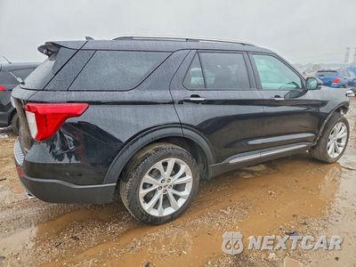 Trzecie zdjęcie samochodu z tyłu: 2024 FORD EXPLORER PLATINUM VIN:1FM5K8HC1RGA52377 - miniatura