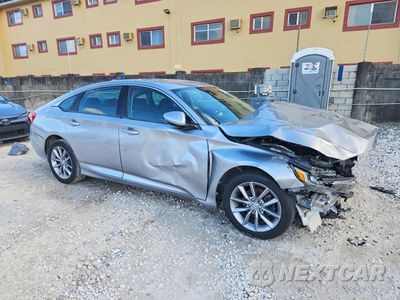 Czwarte zdjęcie samochodu z boku: 2021 HONDA ACCORD LX VIN:1HGCV1F17MA044258 - miniatura