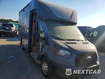 Czwarte zdjęcie samochodu z boku: 2021 FORD TRANSIT - DELIVERY TRUCK VIN:1FDDF6P86MKA55377 - miniatura