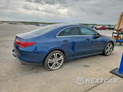 Trzecie zdjęcie samochodu z tyłu: 2020 MERCEDES-BENZ CLA 250 VIN:W1K5J4GB2LN089990 - miniatura