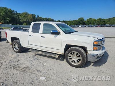 Czwarte zdjęcie samochodu z boku: 2014 CHEVROLET SILVERADO C1500 LTZ VIN:1GCRCSECXEZ122798 - miniatura