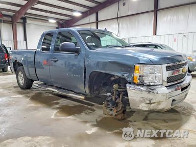 Czwarte zdjęcie samochodu z boku: 2012 CHEVROLET SILVERADO K1500 LT VIN:1GCRKSE74CZ207994 - miniatura
