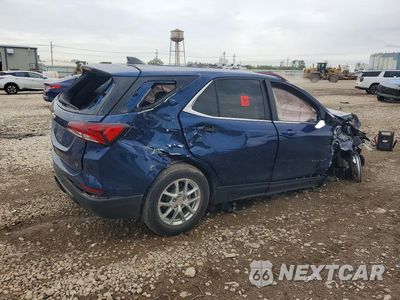 Trzecie zdjęcie samochodu z tyłu: 2022 CHEVROLET EQUINOX LT VIN:3GNAXKEV2NL230723 - miniatura