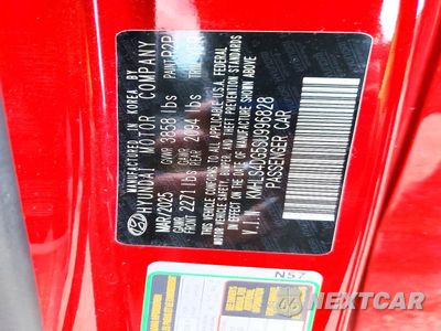 Zdjęcie 13 z 13 samochodu: 2025 HYUNDAI ELANTRA SEL VIN:KMHLS4DG5SU996828 - miniatura