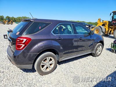 Trzecie zdjęcie samochodu z tyłu: 2016 CHEVROLET EQUINOX LS VIN:2GNALBEK0G6262840 - miniatura