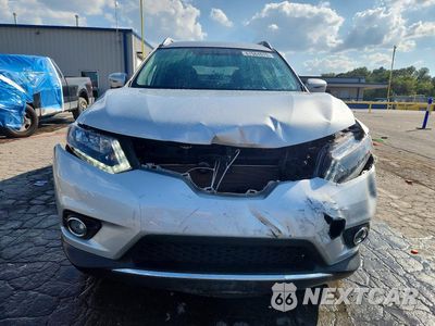 Piąte zdjęcie samochodu w środku: 2016 NISSAN ROGUE SV VIN:KNMAT2MT3GP665410 - miniatura