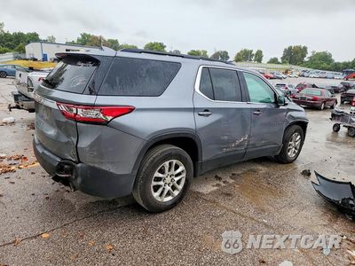 Trzecie zdjęcie samochodu z tyłu: 2020 CHEVROLET TRAVERSE LT VIN:1GNERGKW0LJ297654 - miniatura