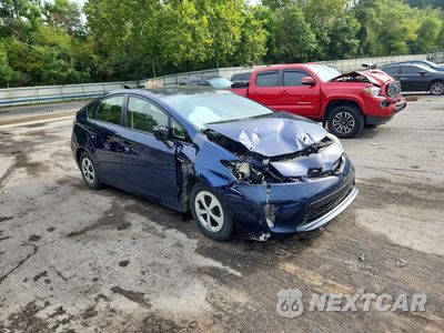 Czwarte zdjęcie samochodu z boku: 2015 TOYOTA PRIUS THREE VIN:JTDKN3DU1F1914740 - miniatura