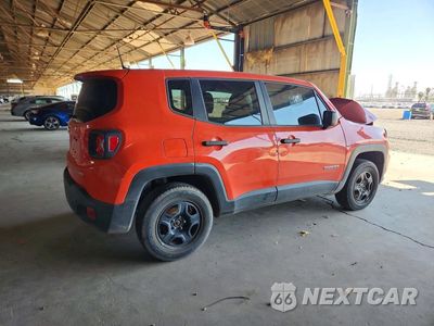 Trzecie zdjęcie samochodu z tyłu: 2020 JEEP RENEGADE SPORT VIN:ZACNJBAB4LPL51505 - miniatura