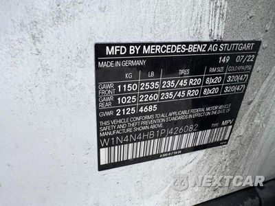 Zdjęcie 10 z 10 samochodu: 2023 MERCEDES-BENZ GLA 250 4MATIC VIN:W1N4N4HB1PJ426082 - miniatura