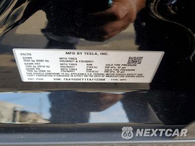 Zdjęcie 12 z 12 samochodu: 2026 TESLA MODEL Y VIN:7SAYGDET1TA712368 - miniatura
