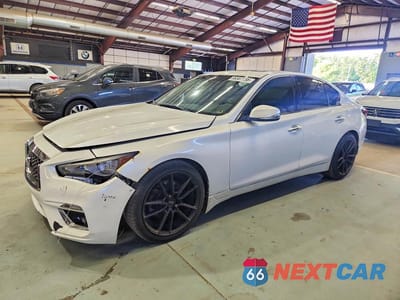 2018 INFINITI Q50 3.0T LUXE JN1EV7AP2JM362100 - główne zdjęcie licytacji z USA - miniatura