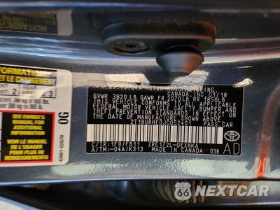 Zdjęcie 12 z 12 samochodu: 2018 TOYOTA COROLLA LE VIN:2T1BURHE0JC052401 - miniatura
