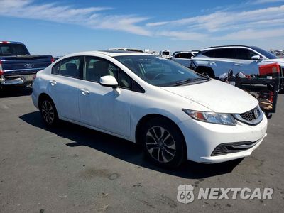 Czwarte zdjęcie samochodu z boku: 2013 HONDA CIVIC EX VIN:19XFB2F87DE080942 - miniatura