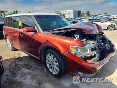 Czwarte zdjęcie samochodu z boku: 2014 FORD FLEX LIMITED VIN:2FMGK5D80EBD26596 - miniatura