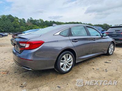 Trzecie zdjęcie samochodu z tyłu: 2019 HONDA ACCORD LX VIN:1HGCV1F13KA046649 - miniatura