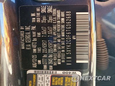 Zdjęcie 14 z 14 samochodu: 2026 KIA SPORTAGE LX VIN:5XYK2CDF6TG362688 - miniatura