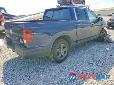 Trzecie zdjęcie samochodu z tyłu: 2023 HONDA RIDGELINE RTL-E VIN:5FPYK3F71PB023776 - miniatura