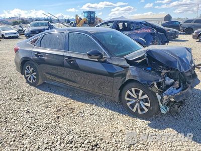 Czwarte zdjęcie samochodu z boku: 2025 HONDA CIVIC LX VIN:2HGFE2F22SH560442 - miniatura